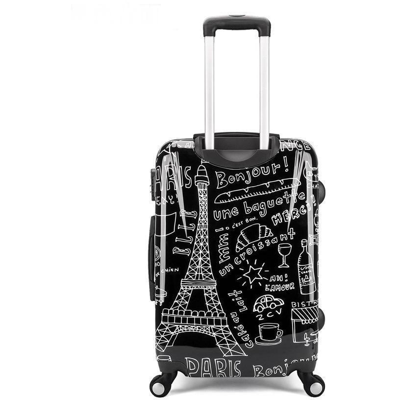 Housse pour valise L avec design motif Paris