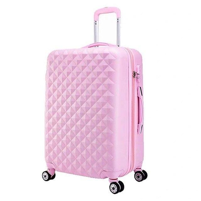 valise cabine rose