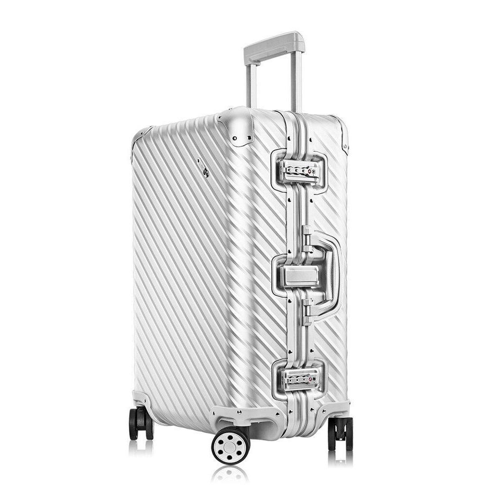 Valise Aluminium Bagage Cabine Concept - ARGENT / 55 x 40 x 20 cm