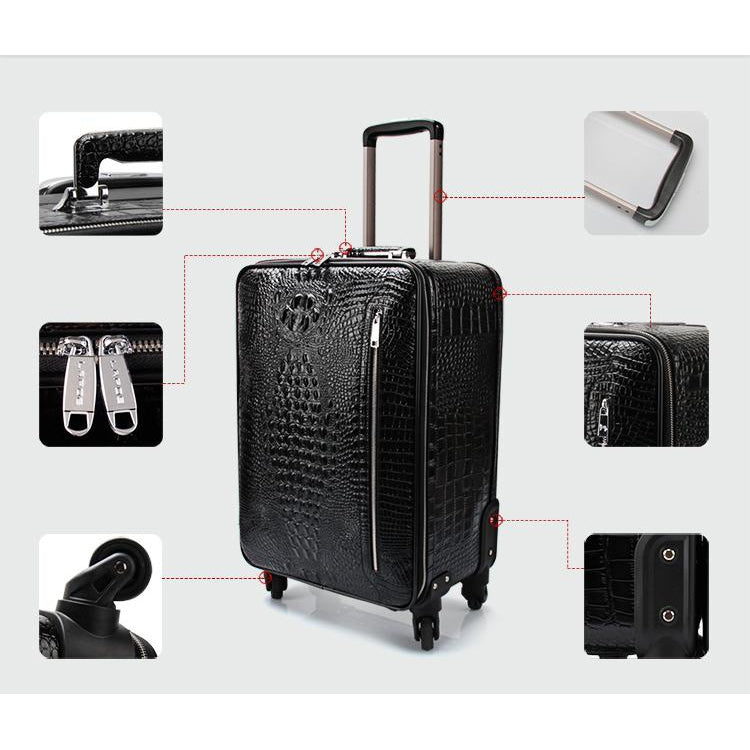 Valise Cabine Bagage Cuir Luxe