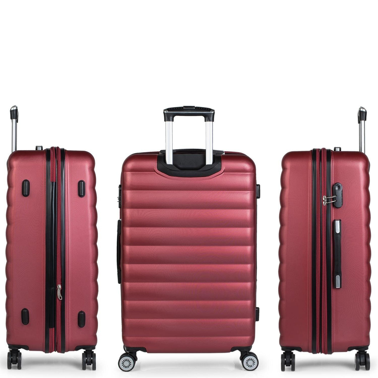 bagage rigide rouge