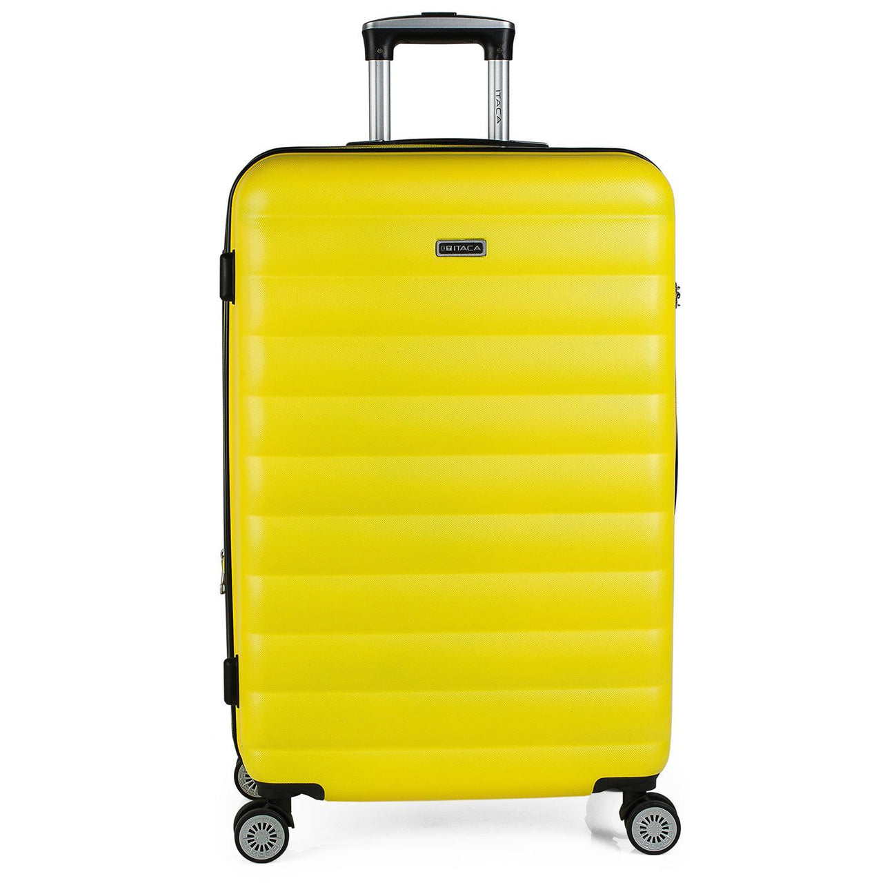 bagage jaune fluo
